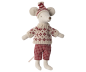 Preview: Winter Maus mit Ski Set *Mama*
