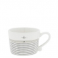 Preview: Mug white *Stripes-Coffee* small