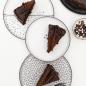 Preview: Teller-Dessertplate *Trees* black