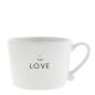 Preview: Mug white *Pure Love* black