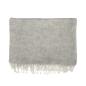Preview: Wolldecke *grau* 130x170 cm