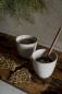 Preview: Becher *naturweiß* H 11,5 cm