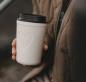 Preview: To go Becher *Herz* creme-beige 350ml