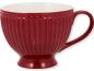 Preview: Teetasse *Alice* claret red