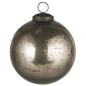Preview: Christbaumkugel pebbled Glas *soil* 9,5 cm