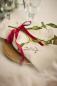 Preview: Stoffserviette Tradition *Winterbeerenzweig* leinenfarbig