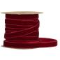 Preview: Veloursband *bordeaux* 10m
