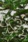 Preview: Weihnachtsschmuck *Glitter* silber
