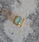 Preview: Ring *Tropfen* gold-mint