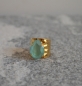 Preview: Ring *Tropfen* gold-mint