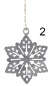 Preview: Tannenbaumschmuck *Stern* zink