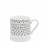 Preview: Mug white small *Black Dots-Happy Day titane*