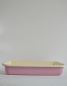 Preview: Emaille Auflaufform *rosa* 32cm