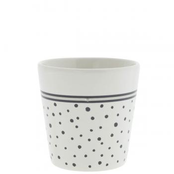 Becher *Dots-small Heart* black