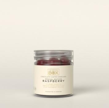 Fruchtgummi mit Schokolade *RASPBERRY-HIMBEER* small