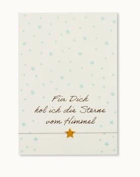 Armband m. Karte *Sterne vom Himmel*