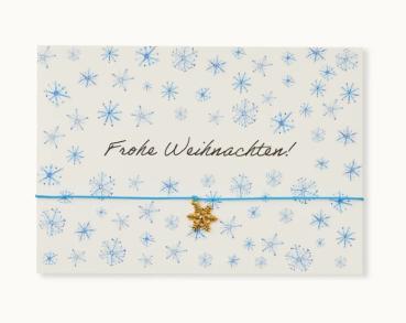 Armband *Frohe Weihnachten-Snow*