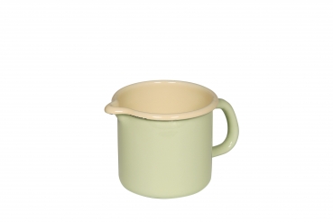 Emaille Schnabeltopf *hellgrün* 0,75 l