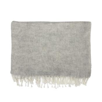 Wolldecke *grau* 130x170 cm