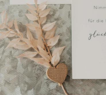 Holzmagnet *Herzförmig*
