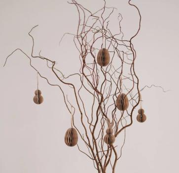 Papieranhänger *Ostern* natur