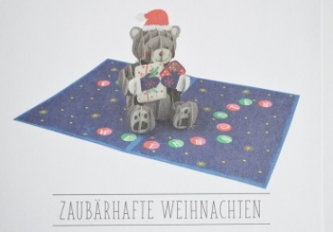 3D Weihnachtskarte *ZauBärhafte Weihnachten*