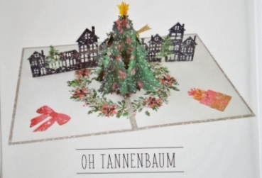 3D Weihnachtskarte *Oh Tannenbaum*