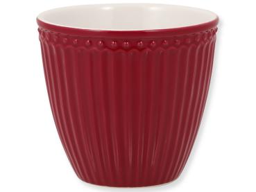 Latte Cup *Alice* claret red