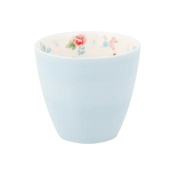 Latte Cup pale blue *Alma* petit inside