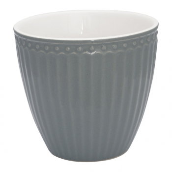 Latte Cup *Alice* stone grey