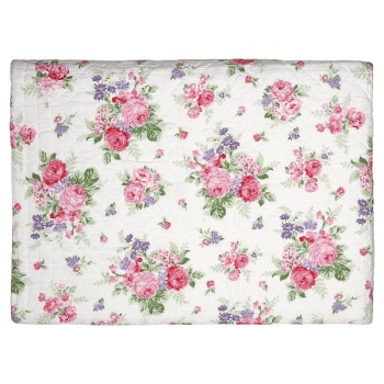 Quilt *Rose* white 140x220 cm