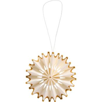 Anhänger Schneeflocke *Stella* goldglimmer