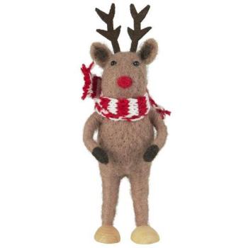 Filz Rentier *Rudolf* stehend
