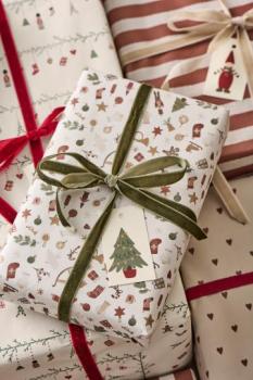 Geschenkpapierrolle *Weihnachtsmotive* 5m
