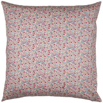 Kissenbezug *rosa-beige-blaue Blumen*