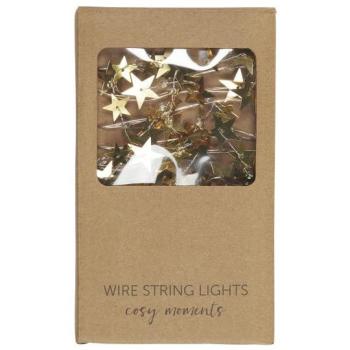Lichterkette *20 goldene Sterne*
