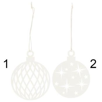 Scherenschnitt *Weihnachtskugel*