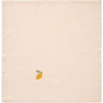 Stoffserviette Summer Vibes *Zitrone* butter cream