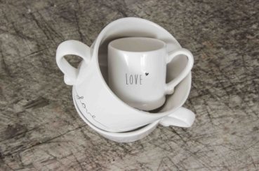 Espresso Tasse *Love* black