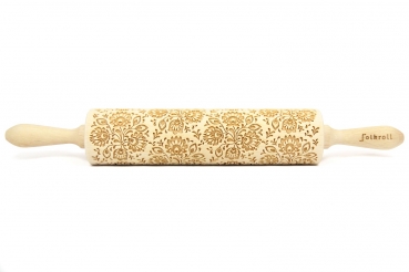 Nudelholz graviert * Floral*