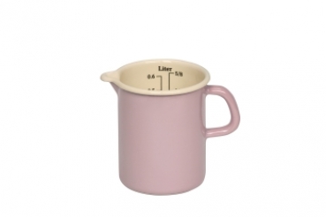 Emaille Küchenmaß *rosa* 0,5l