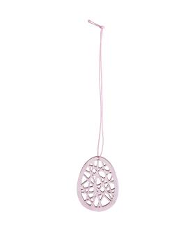 Anhänger Holz Ei *STENINGE* rosa