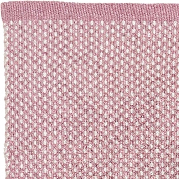 Teppich recy. PET *DOTS* mauve-natur