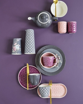 Latte Cup *Alice* dark grey