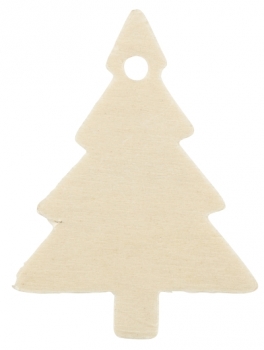 Geschenkanhänger *Tannenbaum* natur