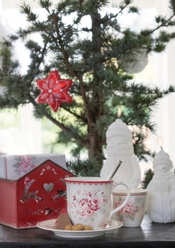 Deko-Box *December* rot