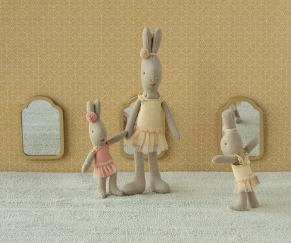 Hase Rabbit *Ballettanzug mit Rock* micro cream