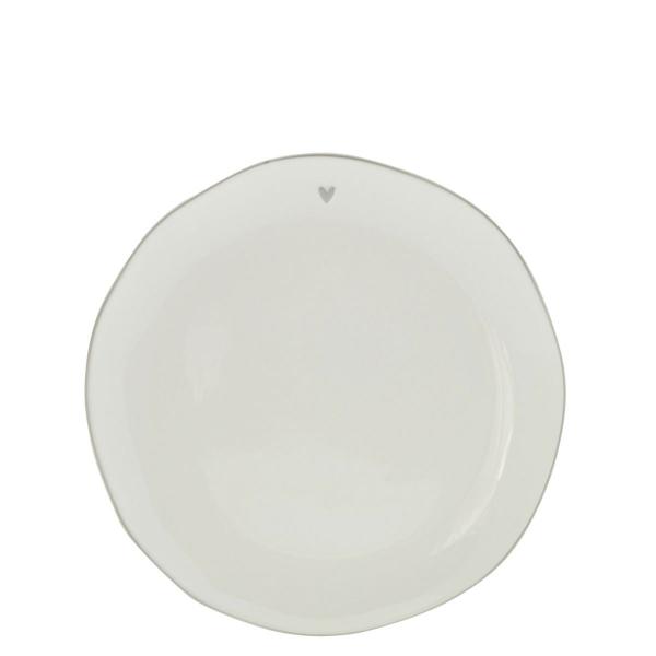 Teller-Dessertplate *Edge* grey