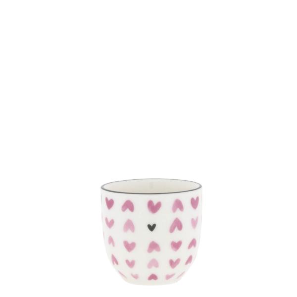 Eierbecher *Hearts over all* rose tief