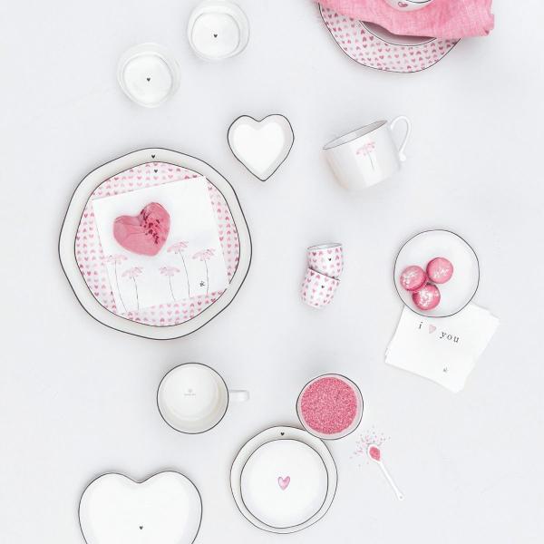 Eierbecher *Hearts over all* rose tief